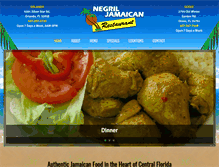 Tablet Screenshot of negrilsrestaurant.com